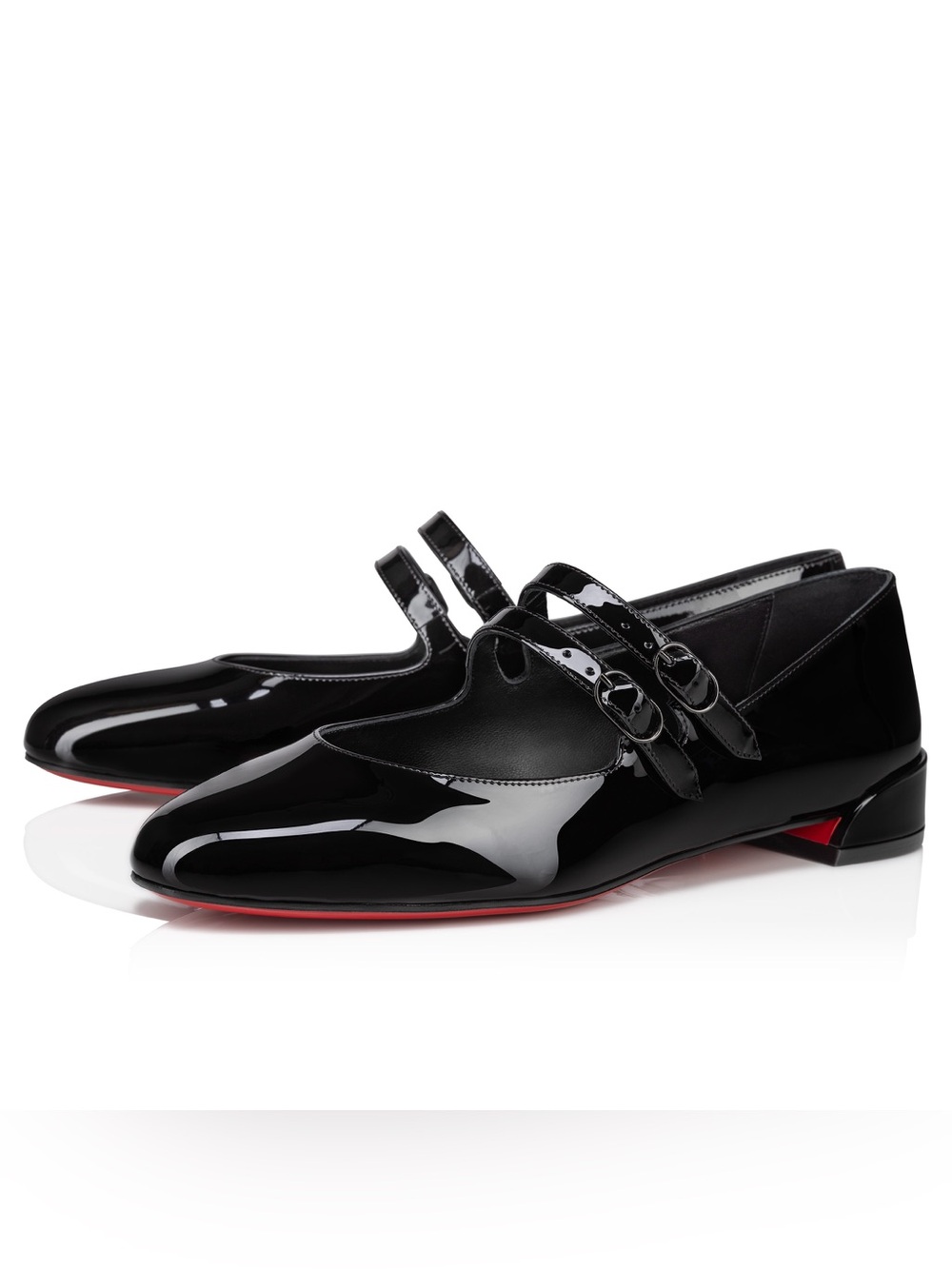 Christian Louboutin Sweet Jane Patent Ballerina Flats, 39